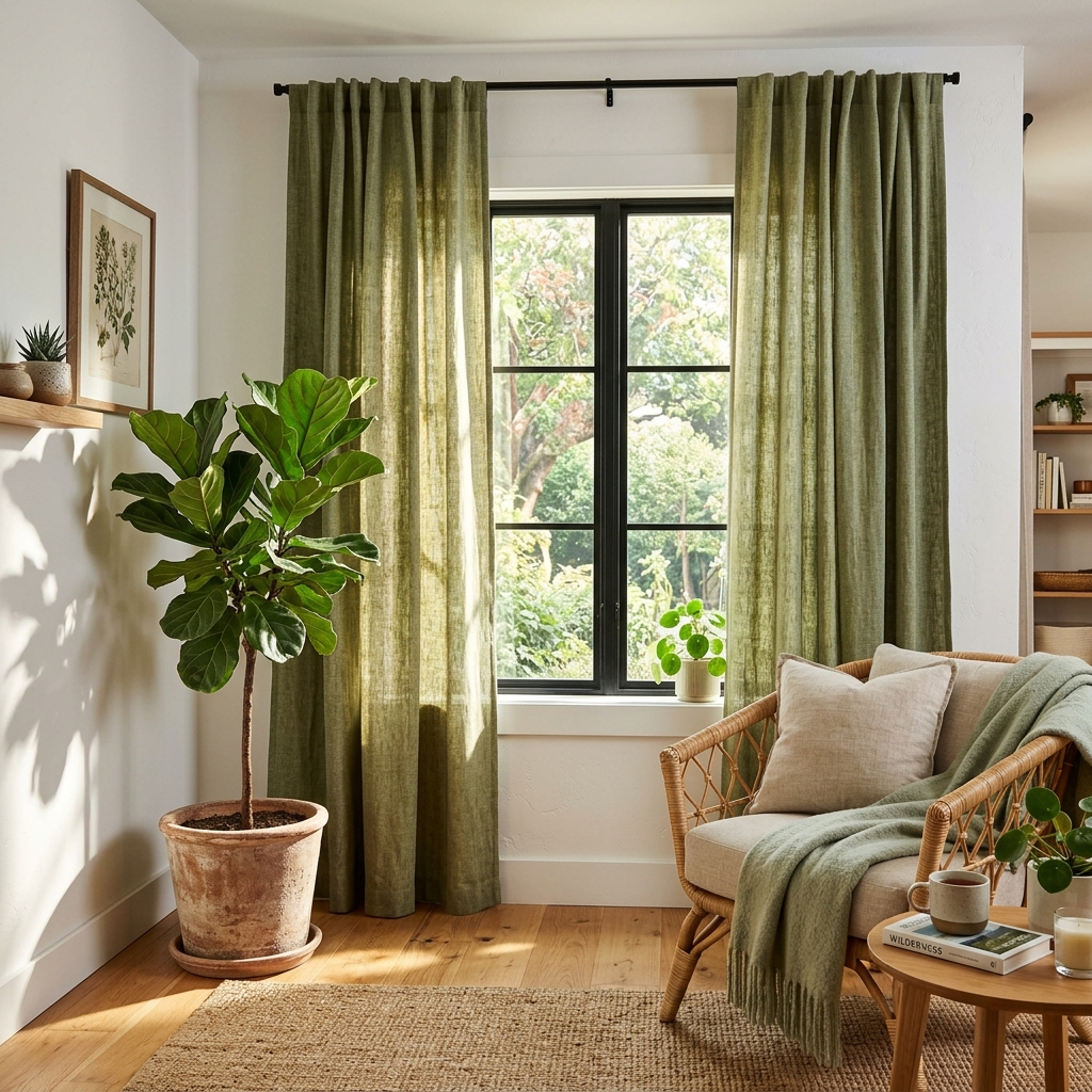 Elegant velvet bedroom