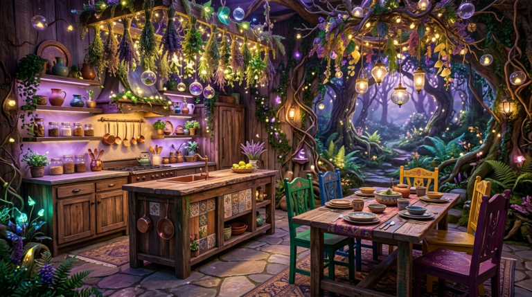 18 Magical Kitchen & Dining Ideas That Spark Whimsical Joy