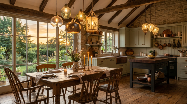 How to Create a Kitchen and Dining Space That Works Beautifully
