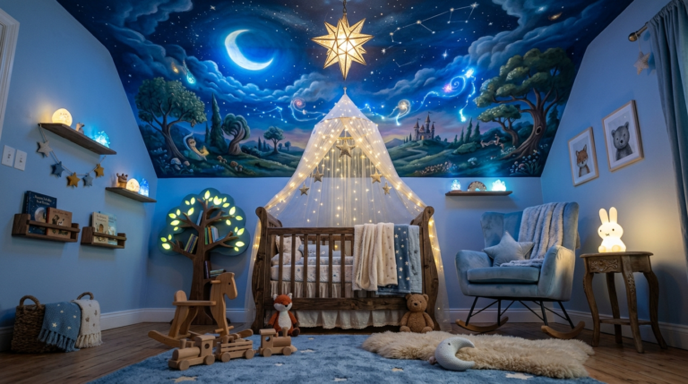 Moonlit Meadows: Magical Kids’ Nursery Ideas Full of Wonder
